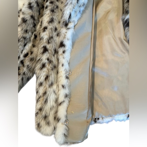 Vintage Mirage Outerwear Snow Leopard 1980s  Coat - Picture 5 of 6